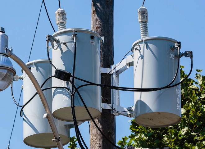 Single Phase Pole Mounted Transformer Application 1