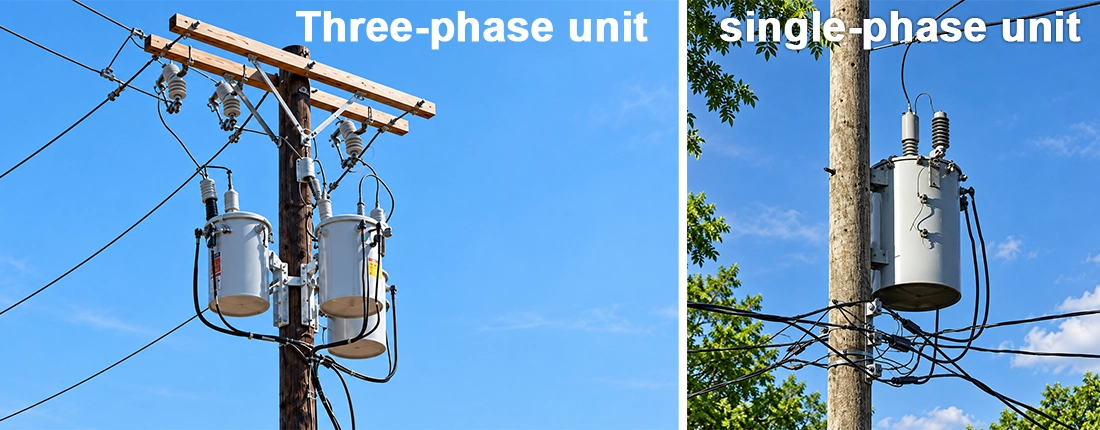 Pole Mounted Transformer Single Vs Three Phase