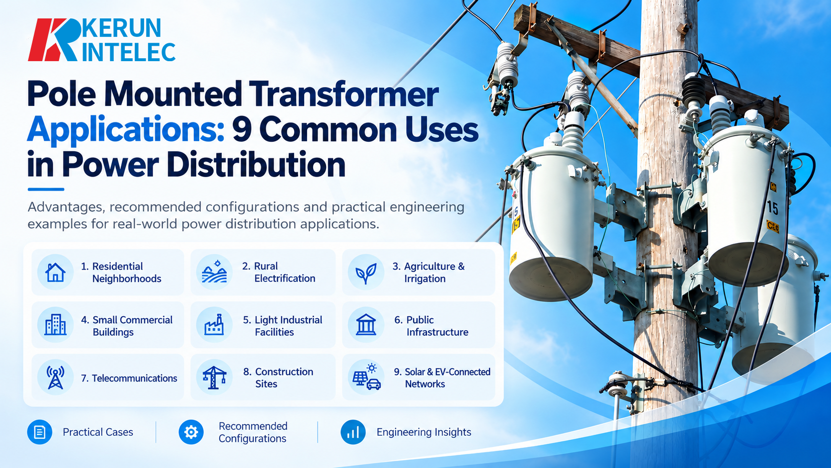Pole Mounted Transformer Application